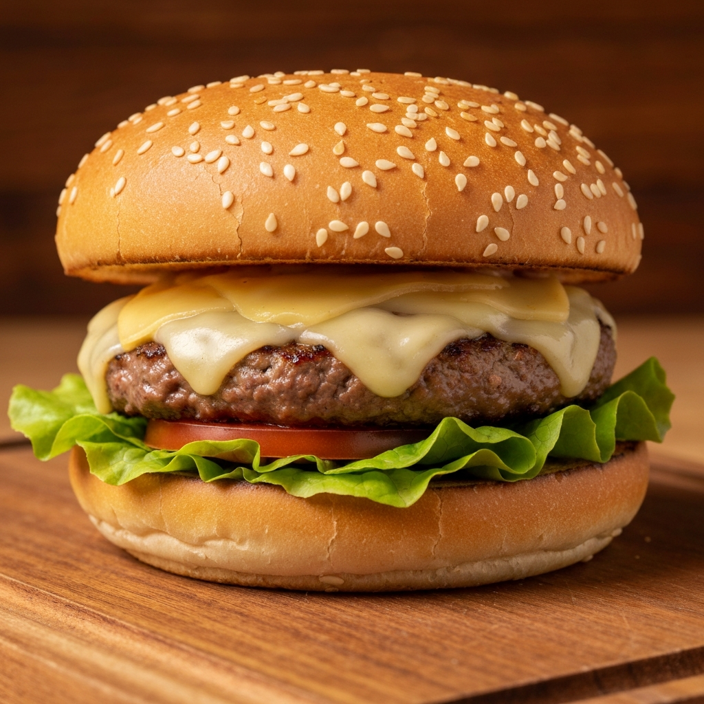 Gourmet Cheese Burger